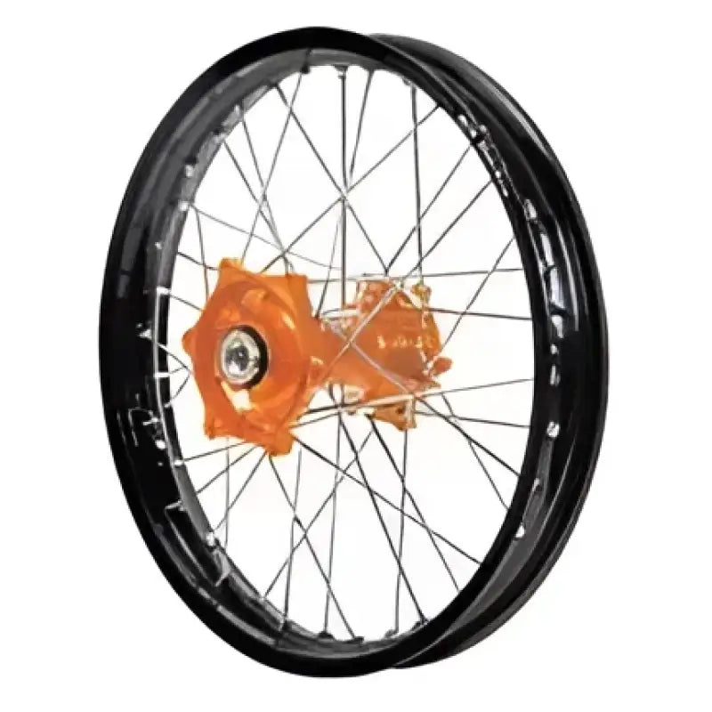 70-3155SS Dubya Rear Wheel 2.15 X 18 Silver Haan Hub Rim - Wheels