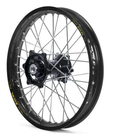 70-3168DB Dubya Rear Wheel 2.15 X 19 Blue Haan Hub Black Rim - Wheels