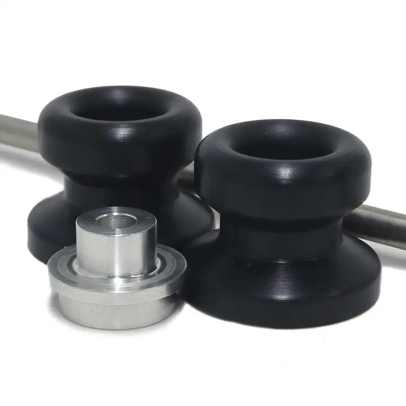 702-6319 Shogun Front Axle Sliders Black - RV and Auto Parts