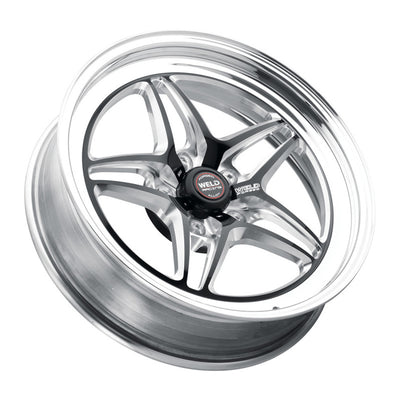 Weld S81 17x10 / 5x4.75 BP/ 7.2in. BS (43mm Offset) Black Wheel 3.18 ID (High Pad) - Single Beadlock - 81HB7100N72F