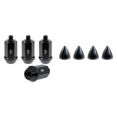 Black lug nuts and spike caps for 71620K175 True Spike Wheel installation kit