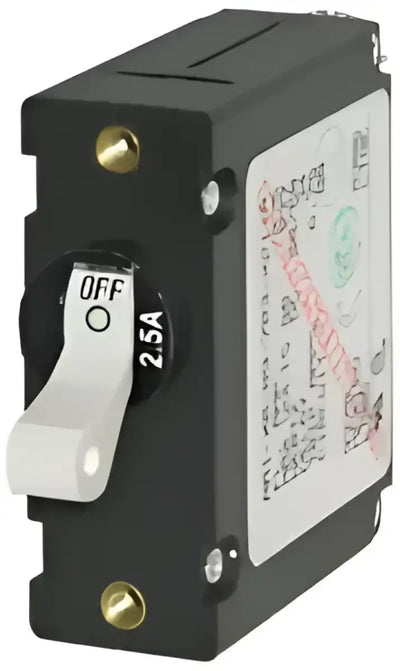 7197-BSS Blue Sea Circuit Breaker Aa1Toggle 2.5A Wht