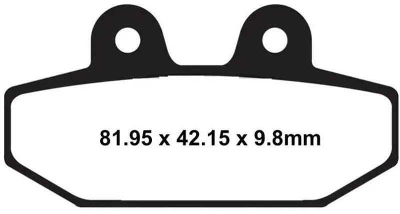 LYNDALL BRAKES 7283-G Brake Pad Gold+ Rear `18 Up Sotfail