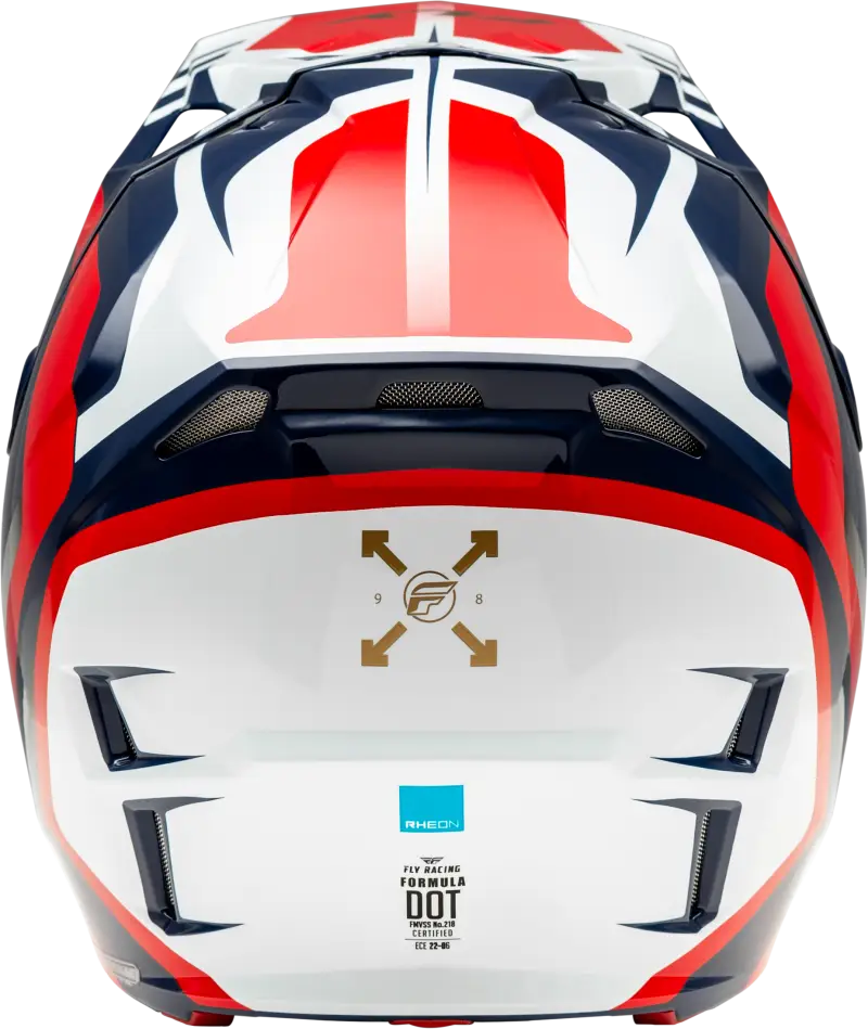 73-0037M Formula Cp Krypton Helmet Red/White/Navy Md - RV and Auto Parts