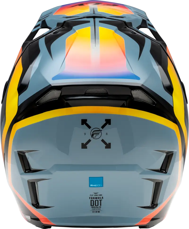 73-0038S Formula Cp Krypton Helmet Grey/Black/Electric Fade Sm - RV and Auto Parts
