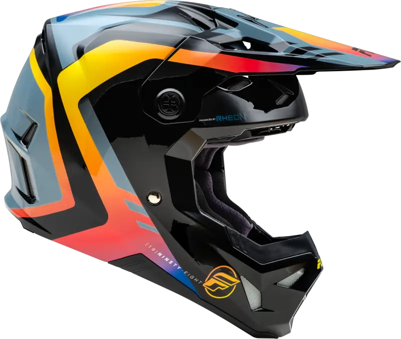 73-0038S Formula Cp Krypton Helmet Grey/Black/Electric Fade Sm - RV and Auto Parts