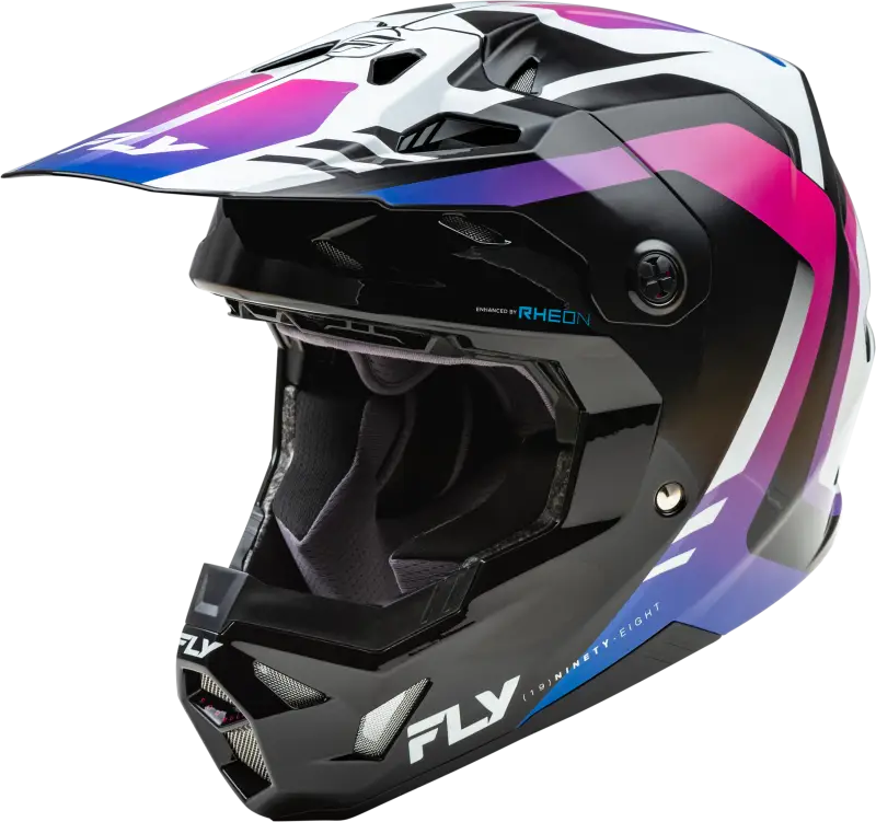 73-0039M Formula Cp Krypton Helmet White/Black/Purple Md - RV and Auto Parts