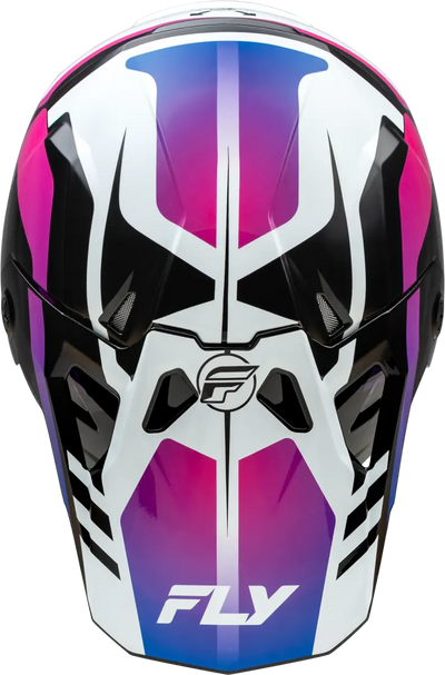 73-0039YL Yth Formula Cp Krypton Helmet White/Black/Purple Yl - RV and Auto Parts