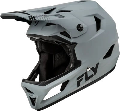 Gray full-face youth Rayce helmet 73-3614YL for youth Rayce helmets safety style