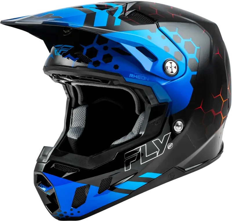 73-4330M Formula Cc Tektonic Helmet Black/Blue/Red Md - RV and Auto Parts