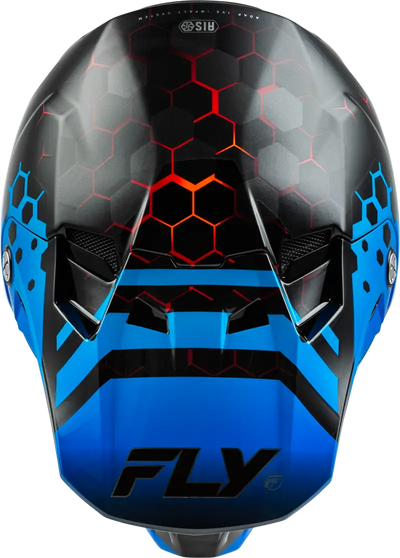 73-4330YL Youth Formula Cc Tektonic Helmet Black/Blue/Red Yl - RV and Auto Parts