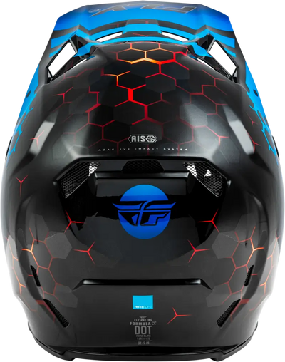 73-4330YL Youth Formula Cc Tektonic Helmet Black/Blue/Red Yl - RV and Auto Parts