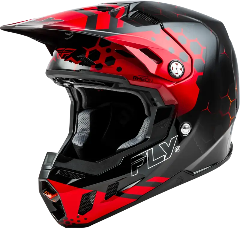 73-4331L Formula Cc Tektonic Helmet Black/Red/Orange Lg - RV and Auto Parts