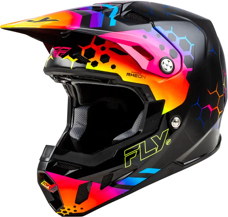 73-4332S Formula Cc Tektonic Helmet Black/Sunset Sm - RV and Auto Parts