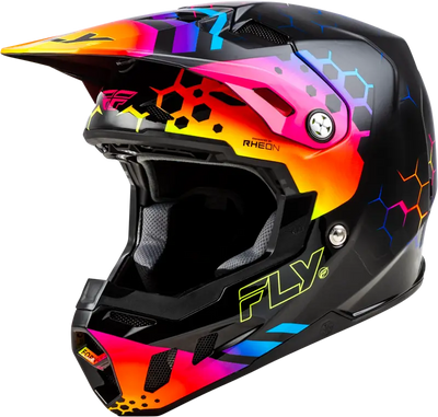 73-4332YL Youth Formula Cc Tektonic Helmet Black/Sunset Yl - RV and Auto Parts