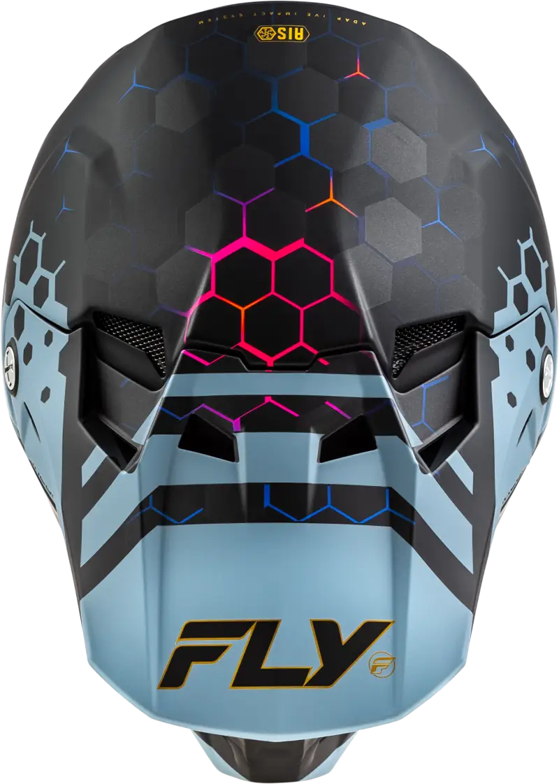 73-4333XS Formula Cc Tektonic Helmet Matte Black/Slate/Blue Xs - RV and Auto Parts