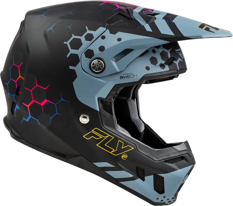 73-4333XS Formula Cc Tektonic Helmet Matte Black/Slate/Blue Xs - RV and Auto Parts