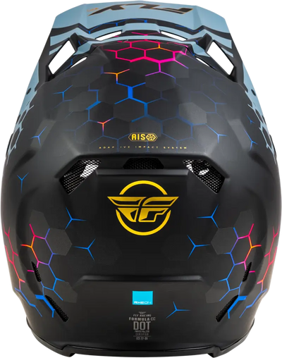 73-4333YL Youth Formula Cc Tektonic Helmet Matte Blk/Slate/Blue Yl - RV and Auto Parts