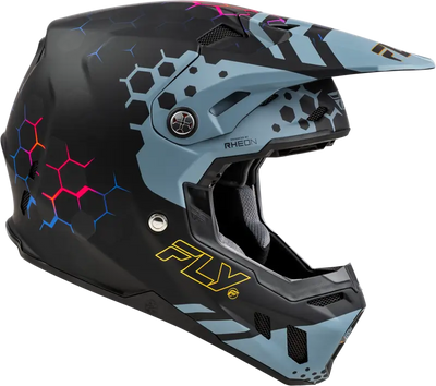 73-4333YL Youth Formula Cc Tektonic Helmet Matte Blk/Slate/Blue Yl - RV and Auto Parts