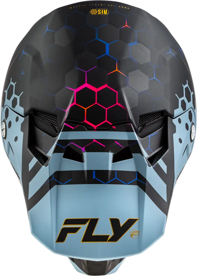 73-4333YL Youth Formula Cc Tektonic Helmet Matte Blk/Slate/Blue Yl - RV and Auto Parts