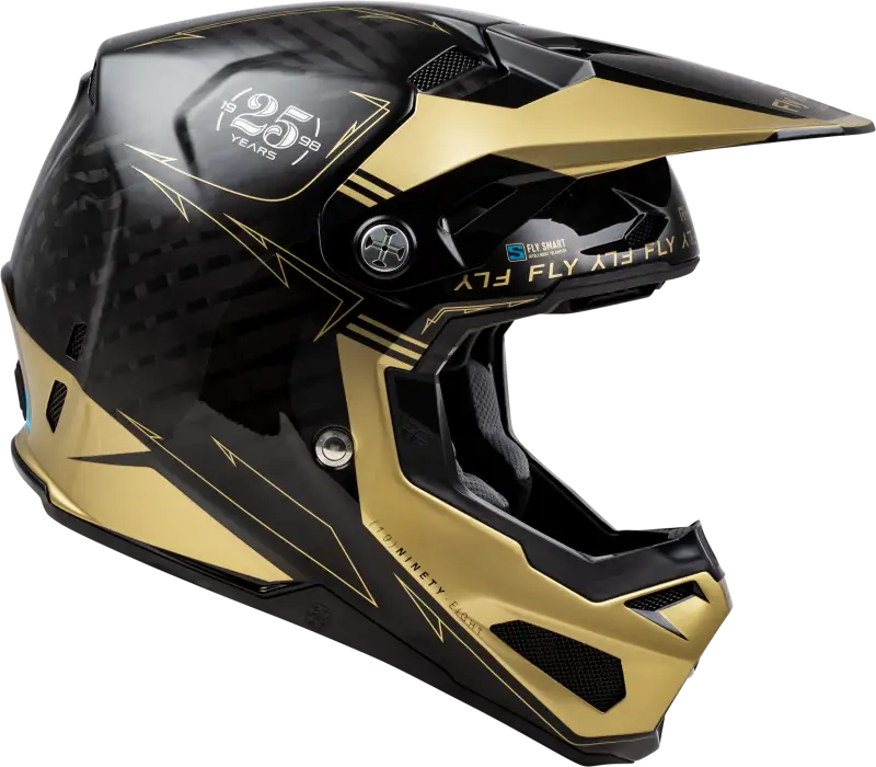 73-4446X Formula S Carbon Legacy Helmet Black/Gold Xl - RV and Auto Parts