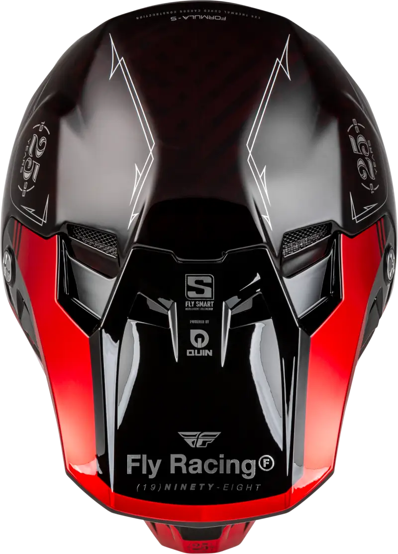 73-4447S Formula S Carbon Legacy Helmet Red Carbon/Black Sm - RV and Auto Parts