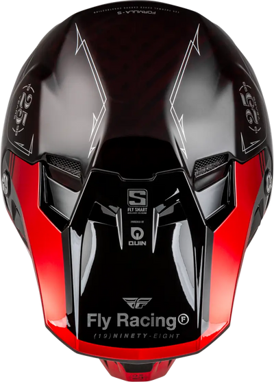 73-4447YL Youth Formula S Carbon Legacy Helmet Red Carbon/Black Yl - RV and Auto Parts