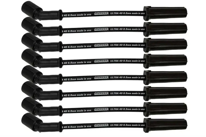 73745 Moroso Wire Set Black 8.5Mm Ultra 40 9.75