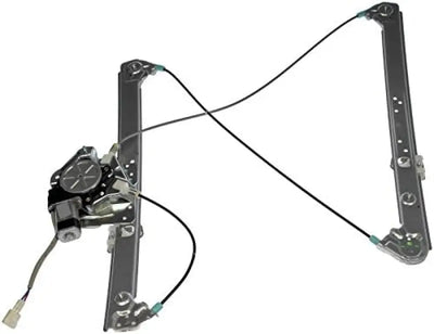 Car window regulator with motor for Dorman window replacement, Dorman window regulator shown