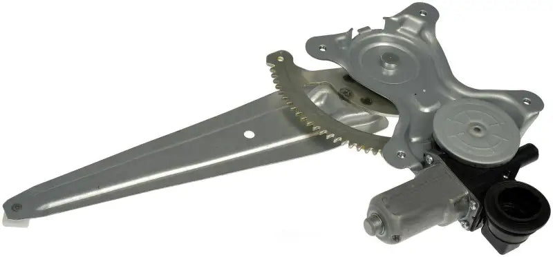 Silver metal car window regulator from Dorman for easy window fixes