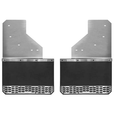 78425 Putco Mud Skins - Brushed Stainless Steel - Flap