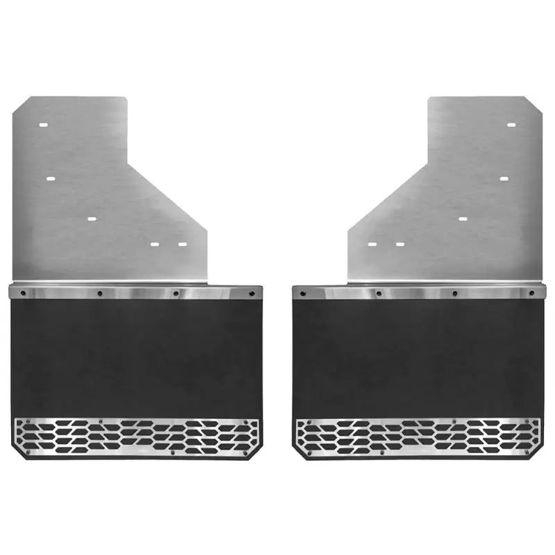78425 Putco Mud Skins - Brushed Stainless Steel - Flap