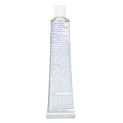 White tube of Permatex 80036 valve grinding compound for lapping