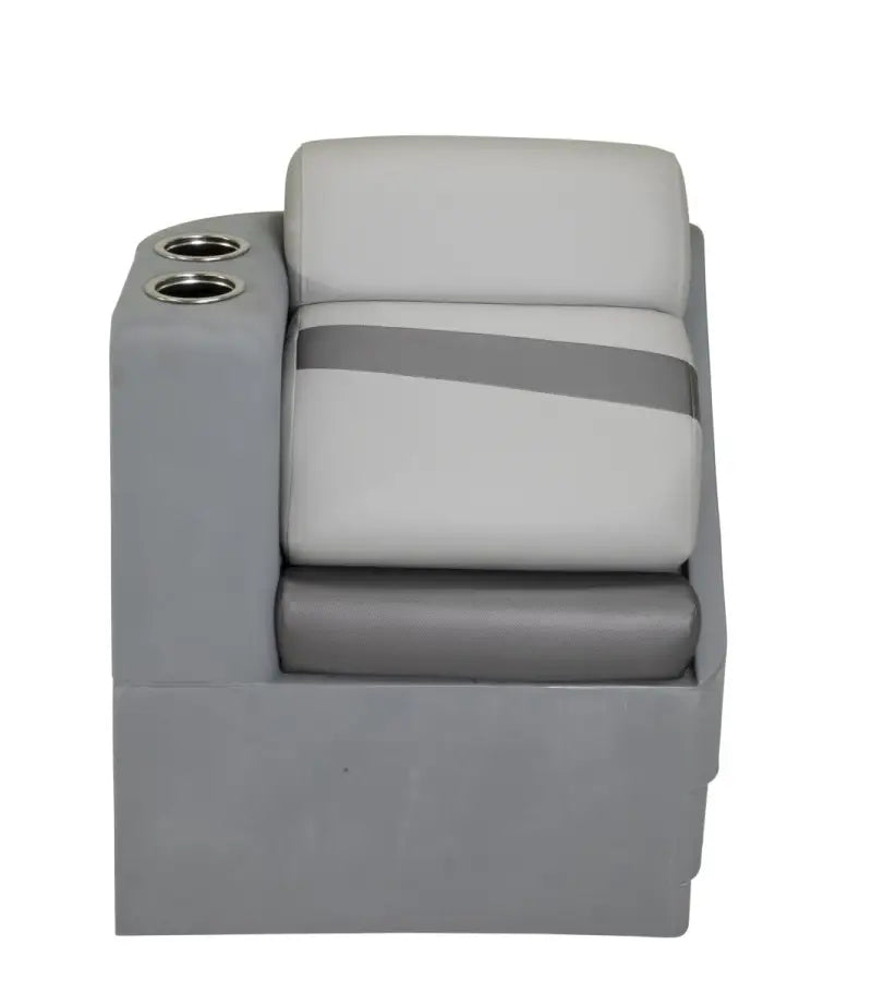803550 Taylor Made 17’ Lft Chaise Charcoal - Boat Seat