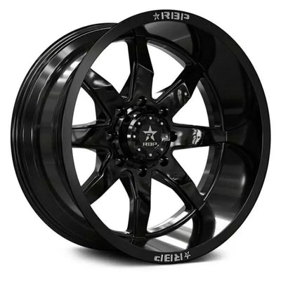 80R-2414-73-76BG Rbp-Pilot Scorpion 24X14 Gloss Black 78Mm - Wheel