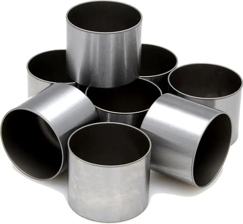 Shiny cylindrical intake exhaust tappets cluster for engine repair or upgrade