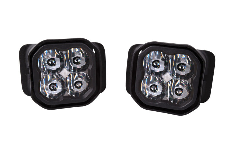 Diode Dynamics SS3 Sport Type F2 Kit - Yellow SAE Fog - DD6240