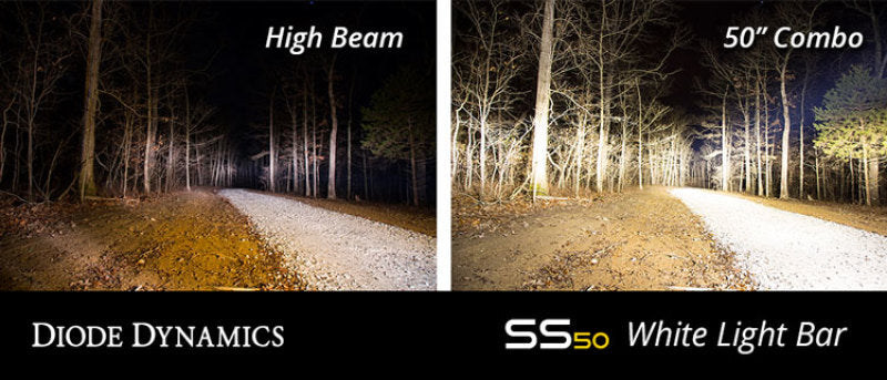Diode Dynamics 50 In LED Light Bar - White Combo - DD5035