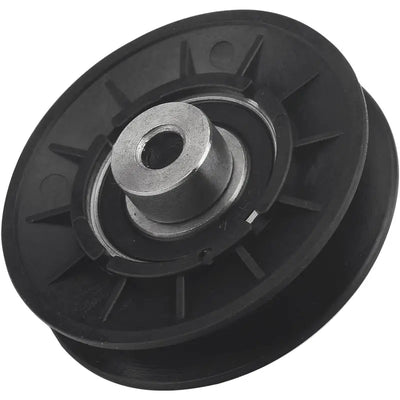 Black plastic pulley with metal hub for Champion Small Engine parts