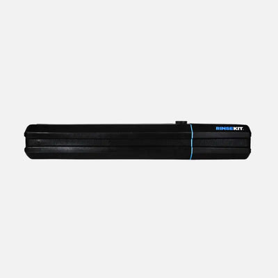 Black portable rinsekit rack shower for easy on-the-go rinsing and cleaning