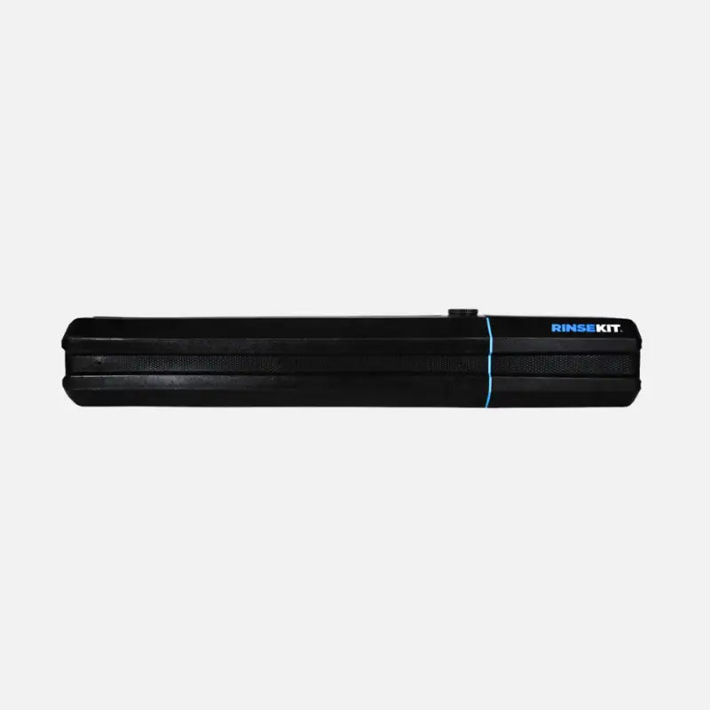 Black portable rinsekit rack shower for easy on-the-go rinsing and cleaning
