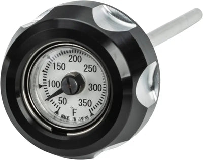 Black and silver oil temp dip stick for 88252 Harddrive Oil Temp Dip Stick M8