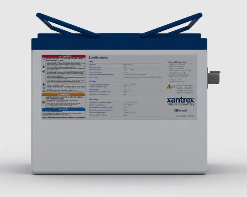 883-0105-12 Xantrex Llc 105Ah 12V Lithium Battery  With Bms