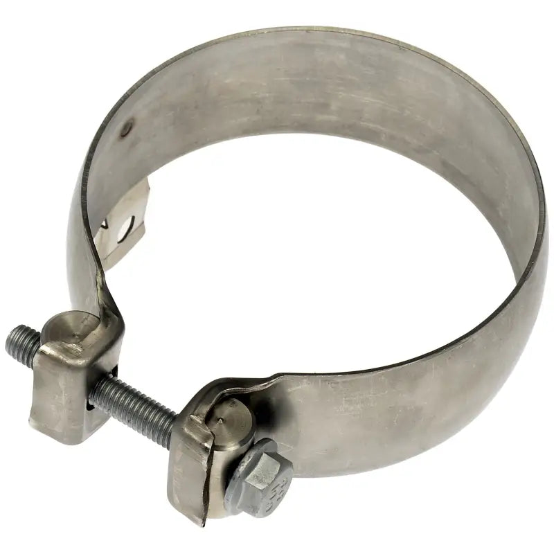 Metal exhaust clamp for Dorman Muffler Clamp and muffler replacement repair