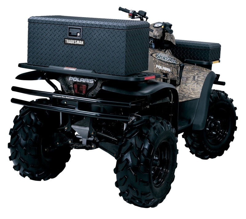 Tradesman Aluminum ATV Flush Mount Storage Box (32in.) - Black - 288271BK