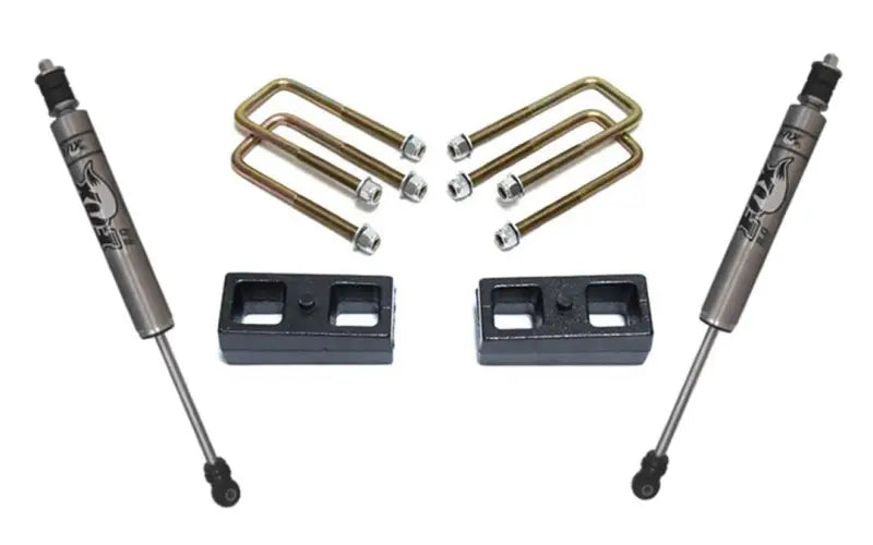 906820F Maxtrac 2' Blocks  U-Bolts  Fox Shocks