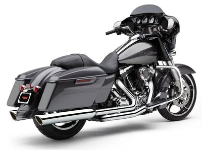 909 Twins 4" Slip Ons Chrome Flh/Flt 95 16 - COBRA