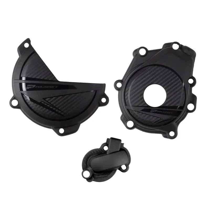 91372 Polisport Engine Protection Kit Black Ktm/Hus - RV and Auto Parts