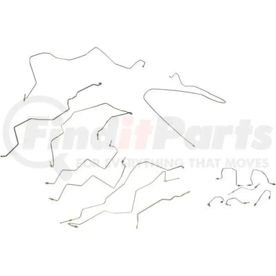 Dorman 919-024 preformed brake line for automotive brake system repair