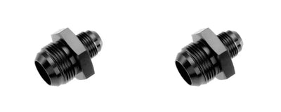 Two black aluminum fittings for the Redhorse Reducer Adapter or Reducer Adapter setup